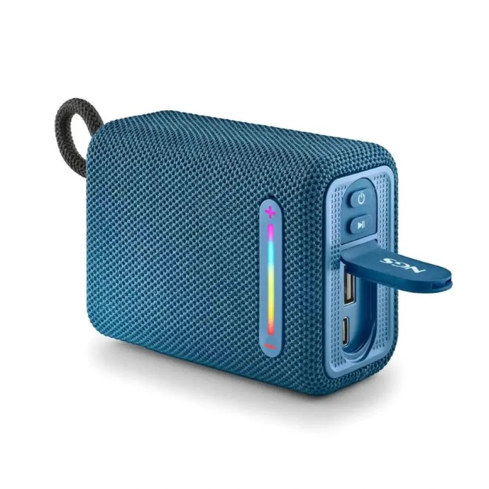 NGS Altavoz Rollerfuria1 BT RGB IPX6 Azul 15W - detalle