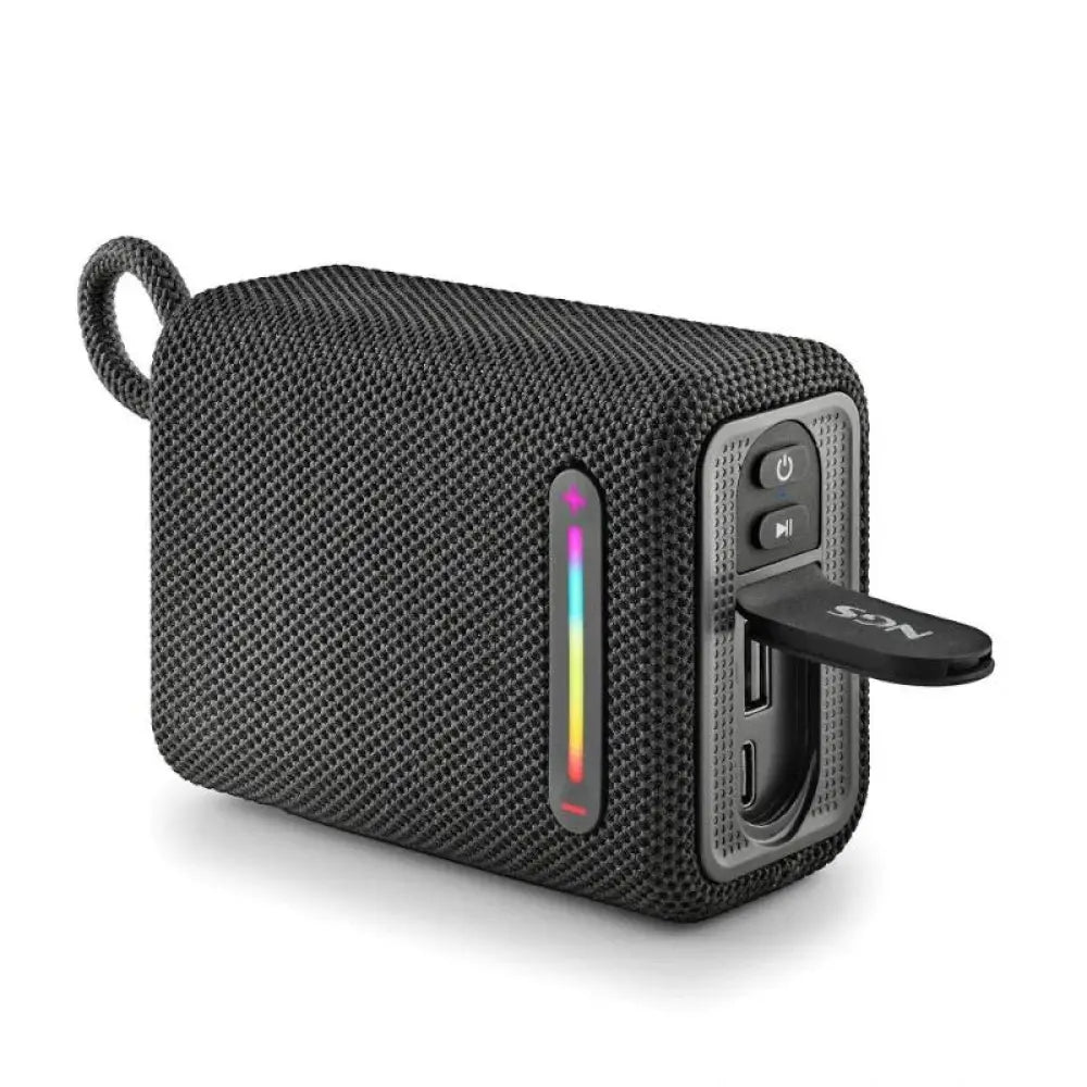 NGS Altavoz Rollerfuria1 BT RGB IPX6 Negro 15W - detalle