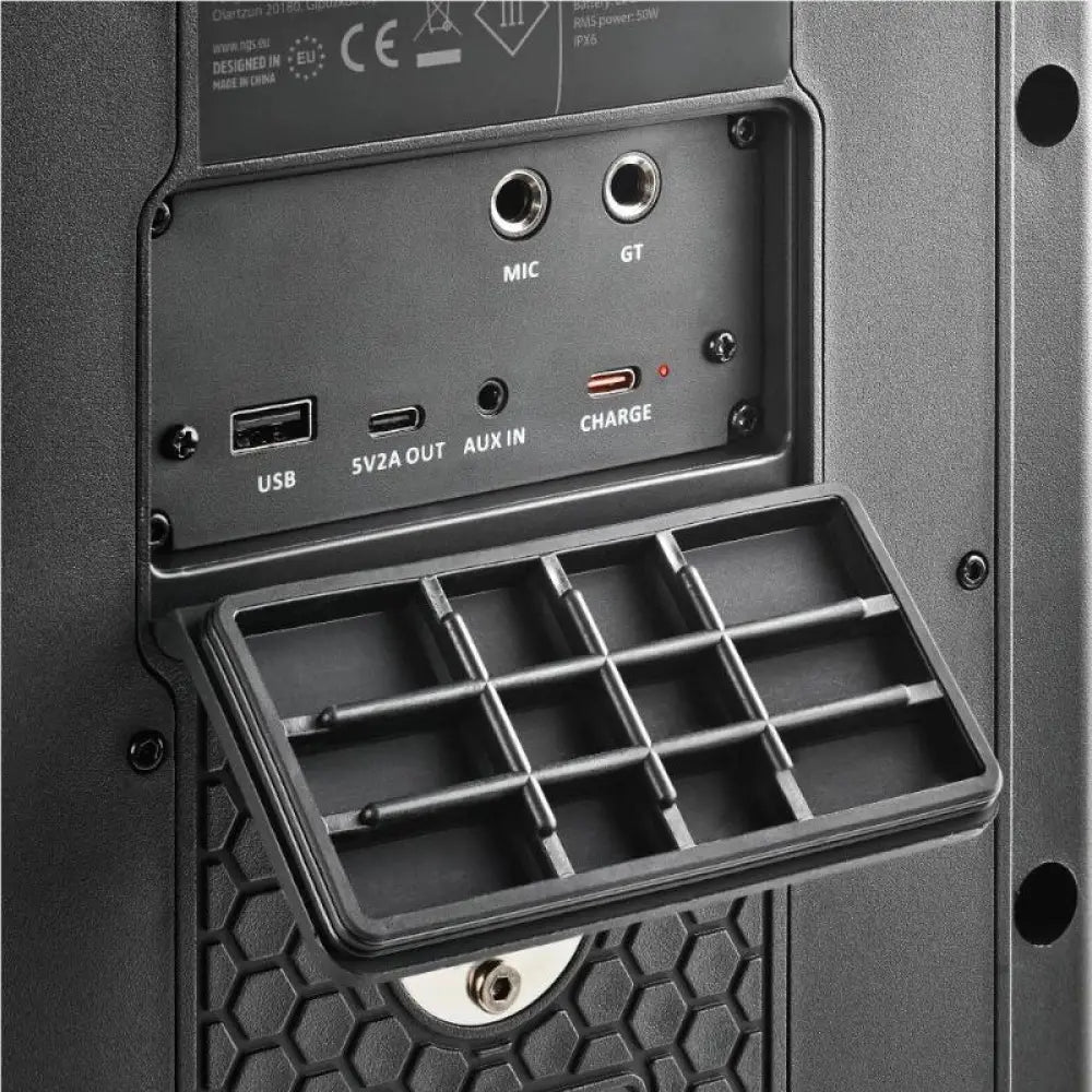 NGS Altavoz Wildbash 300W Bateria recargable IPX6 - detalle
