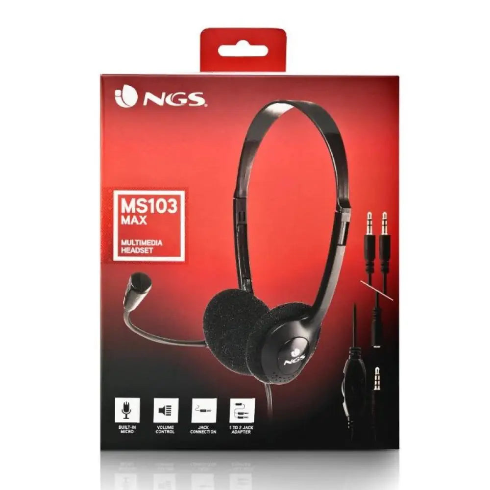 NGS Auricular Diadema MS103MAX - detalle