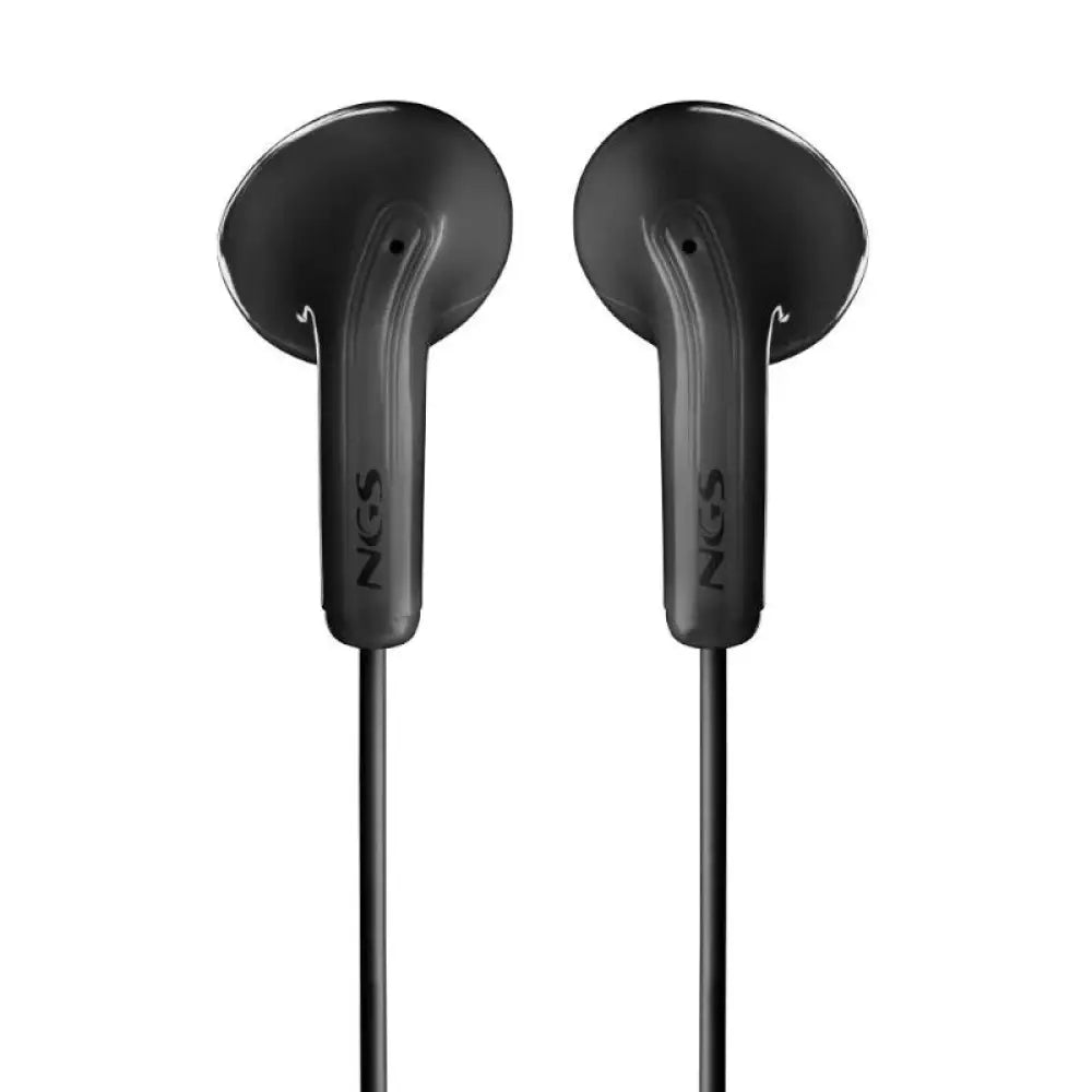 NGS Auricular Negro Estéreo Cable JACK 3.5 Mm - detalle