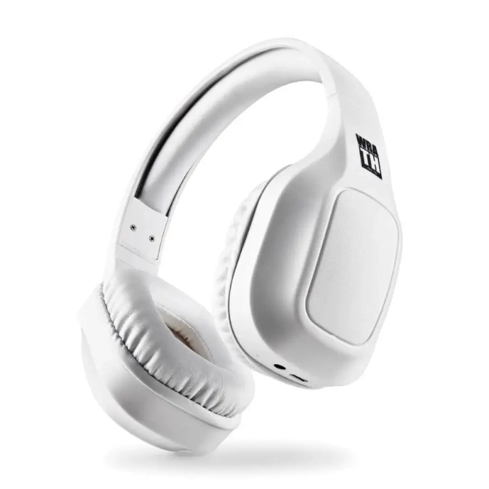 Auriculares supraurales NGS ArticwrathWhite con micrófono y conexión Bluetooth, diseño blanco, ideales para gaming y llamadas.