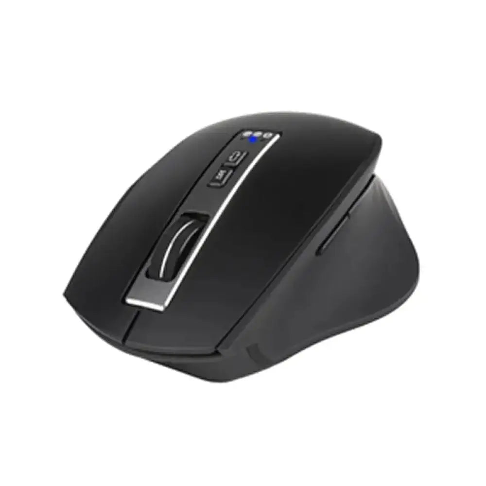 Ratón inalámbrico NGS Blur-RB con diseño moderno y múltiples botones, ideal para uso en diferentes dispositivos.