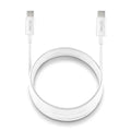 NGS CABLE CARGA RAPIDA USB-C A USB-C 1M BLANCO