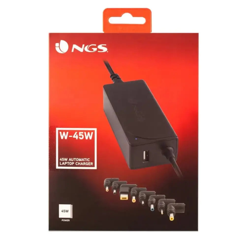 NGS  CARGADOR PARA PORTATIL 45W - detalle