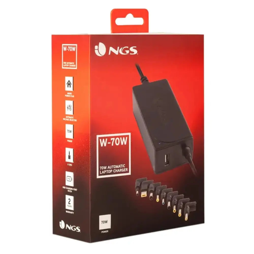 NGS Cargador Portatil Sliml W-70 - detalle