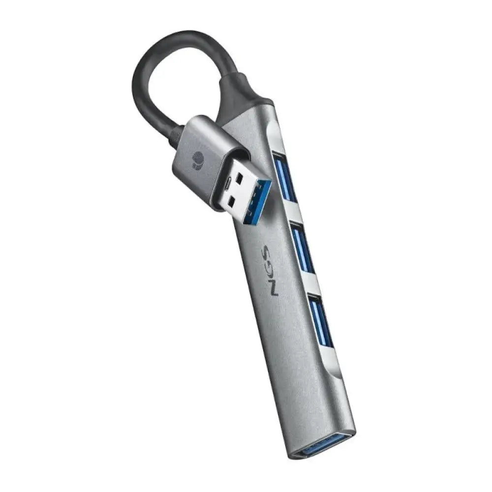 NGS HUB 4 PUERTOS USB: 1 X USB 3.2, 3 X USB 2.0 - detalle