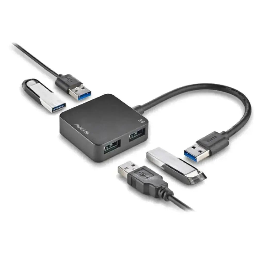 NGS Hub 4 PUERTOS USB 3.0 USB 2.0 USB 1.1 - detalle
