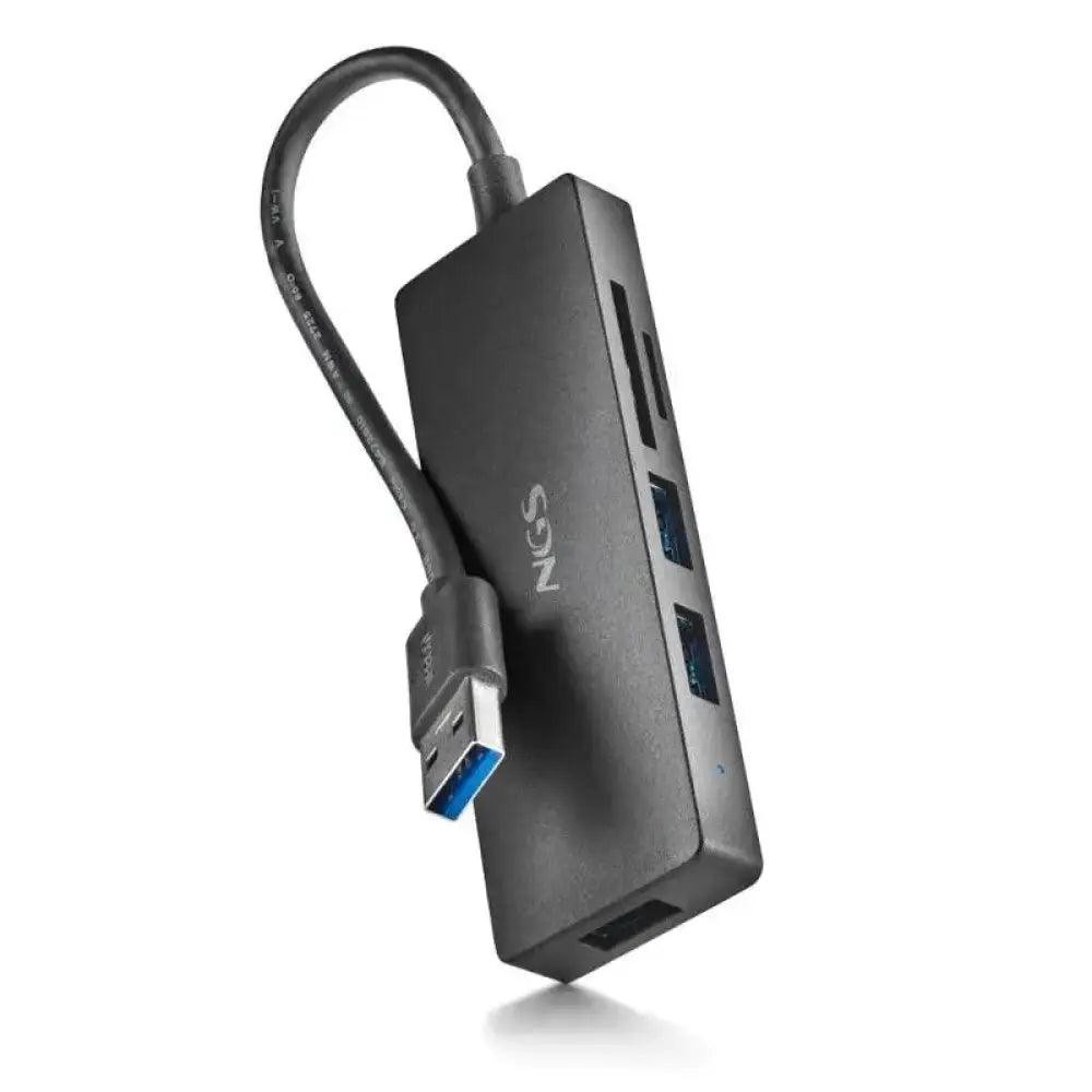 NGS Hub Reader 3.0 con lector de tarjeta - detalle