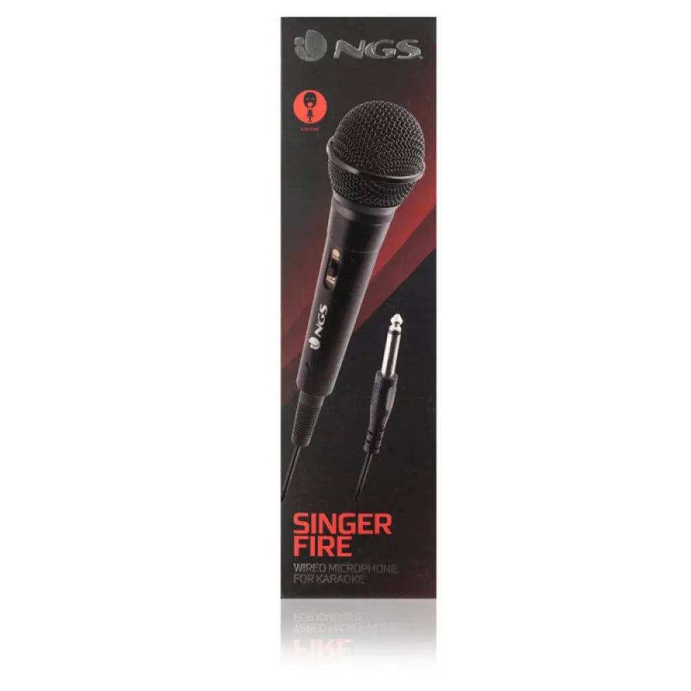 NGS Micrófono Singerfire 3M cable - detalle