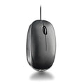 Ratón con cable NGS Flame-C Óptico, diseño ligero y ergonómico, ideal para uso en oficina y gaming.