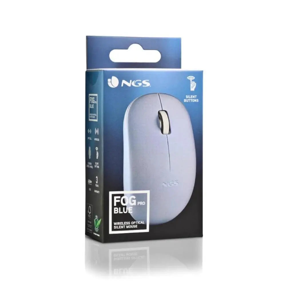 NGS Raton Fogpro Inalambrico Azul - detalle