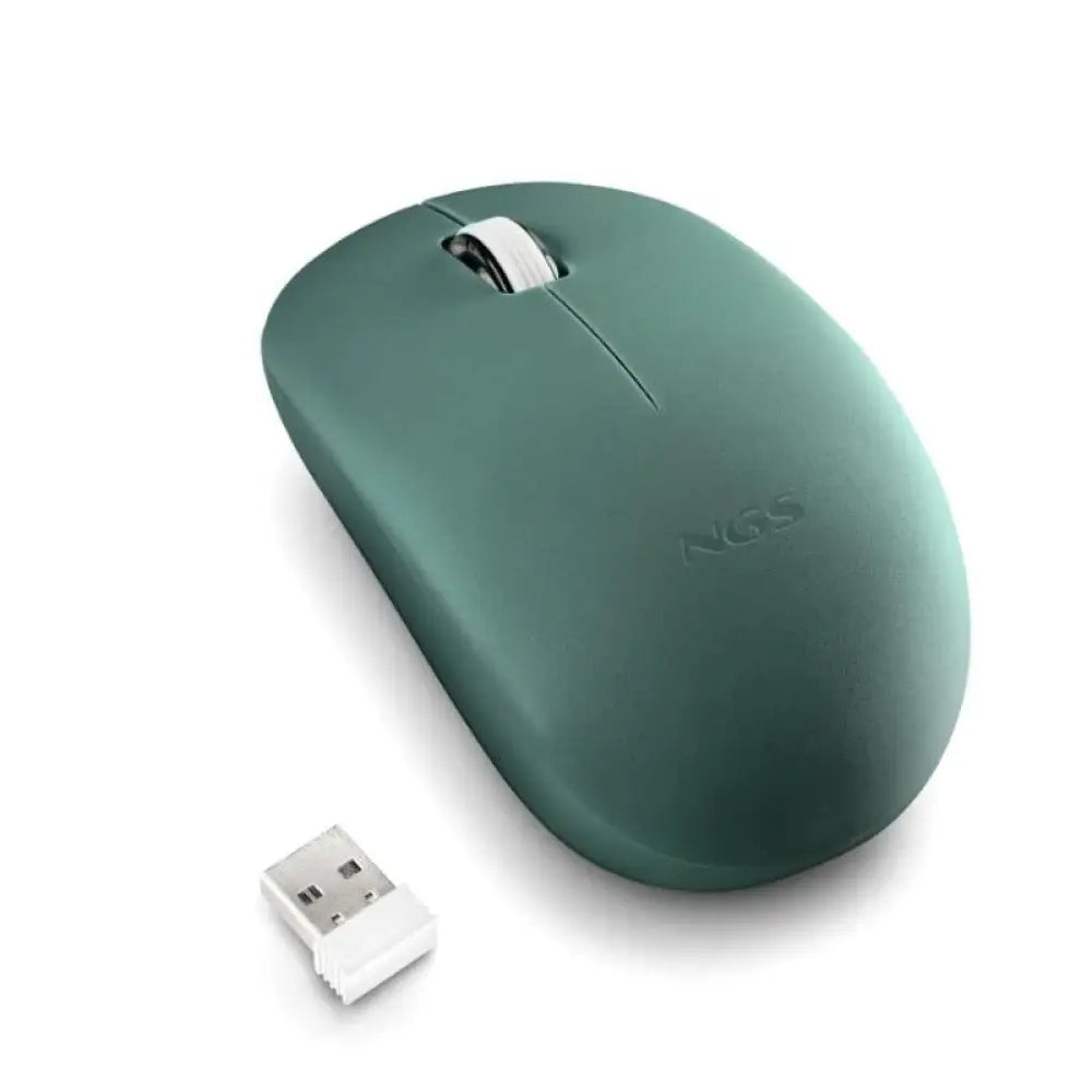 NGS Raton Fogpro Inalambrico Verde - detalle