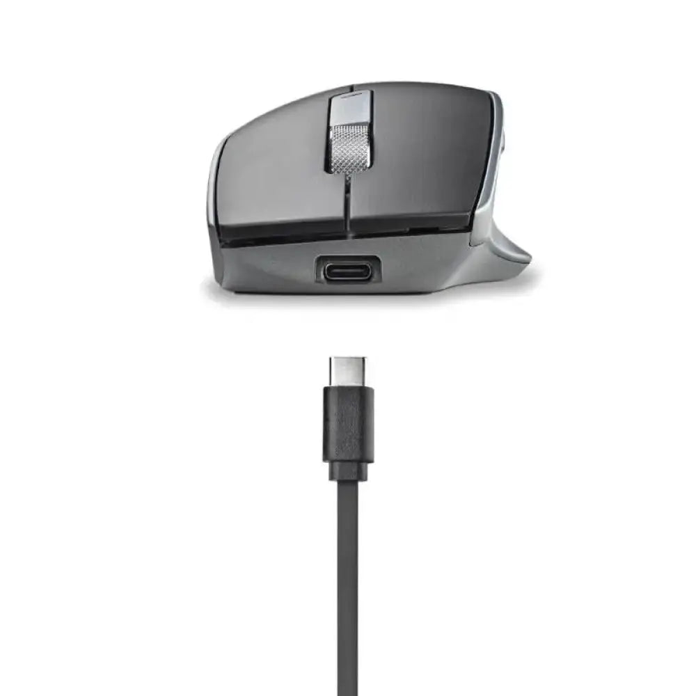 Ratón inalámbrico NGS multimodo con resolución de 1600 DPI, diseño ergonómico y botones laterales para mayor comodidad.