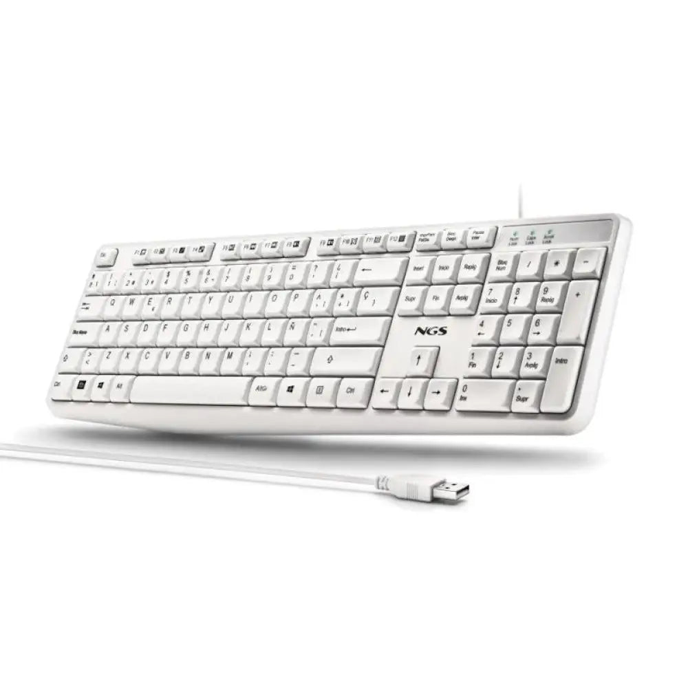 NGS Teclado USB-A 12 Teclas Multi Cable 1.5M - detalle