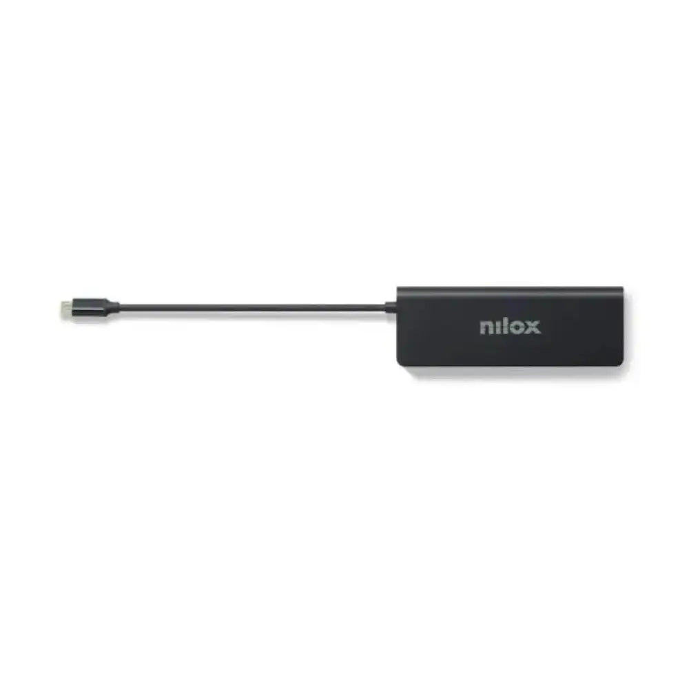 Nilox Docking Station UsbC 8 EN 1 Dual 4K 1000Mbps - detalle