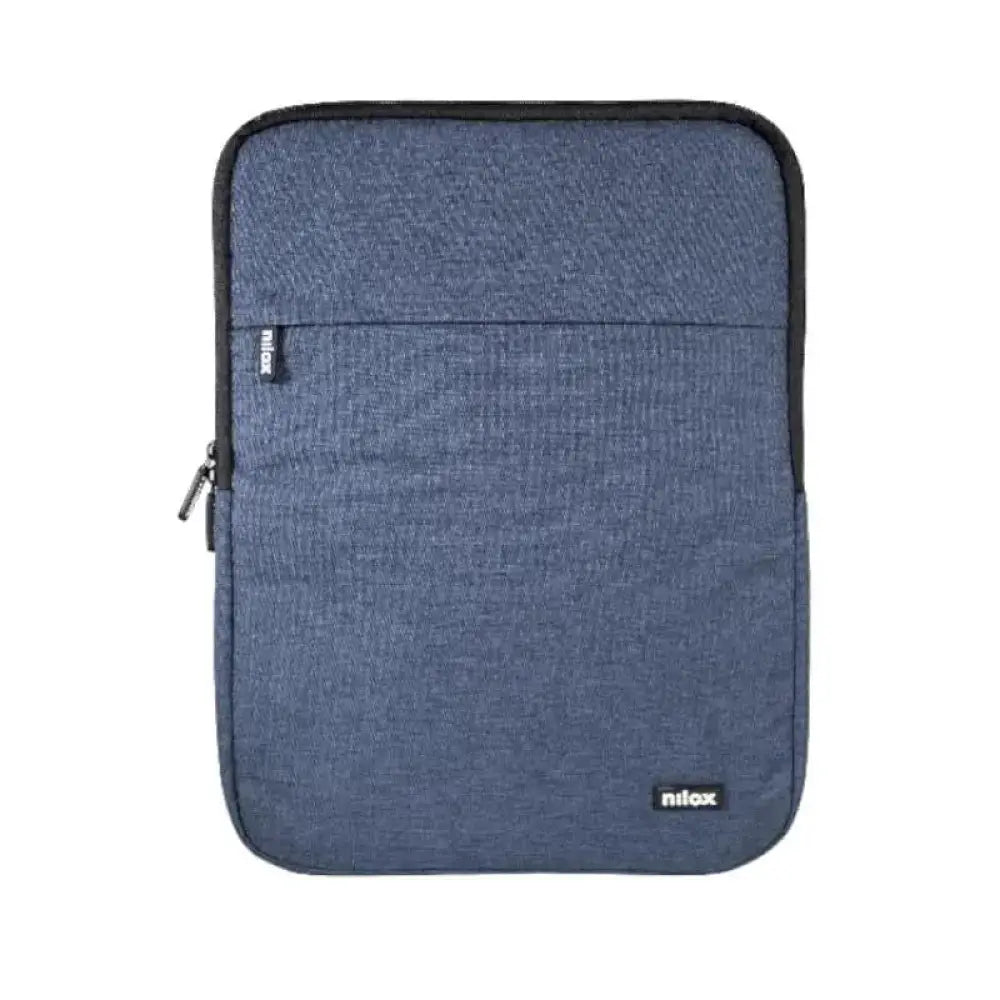 Funda NILOX Sleeve para portátil de 15.6 pulgadas en color azul, protección y estilo para tu laptop.