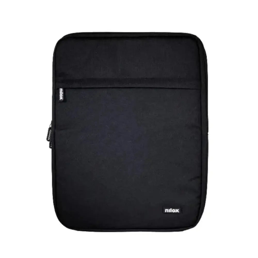 Funda Sleeve negra para portátil de 17.3 pulgadas de la marca NILOX, protección y estilo para tu laptop.