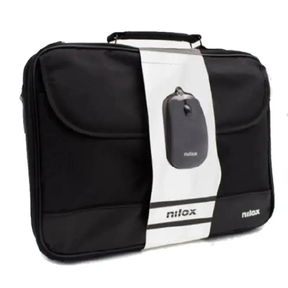 NILOX Maletin Duro 15.6"+ raton - detalle