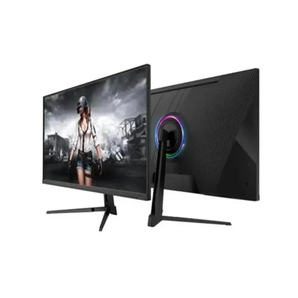 Monitor LED NILOX NXM24FHD16511 de 24 pulgadas con pantalla IPS, puertos HDMI y DisplayPort, ideal para trabajo y entretenimiento