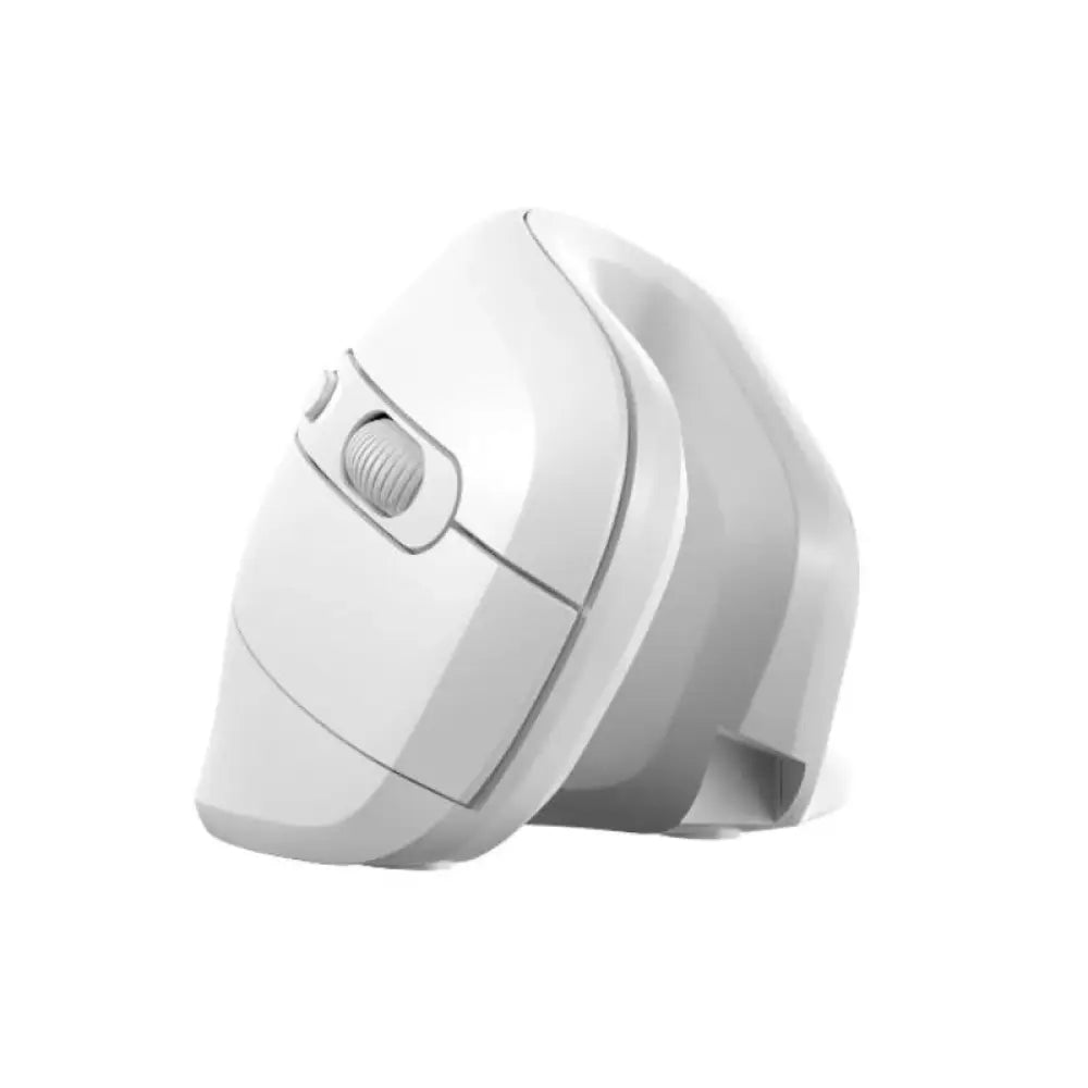 Nilox NXMOEV03 Ratón Vertical Wirelles Sil. Blanco - detalle