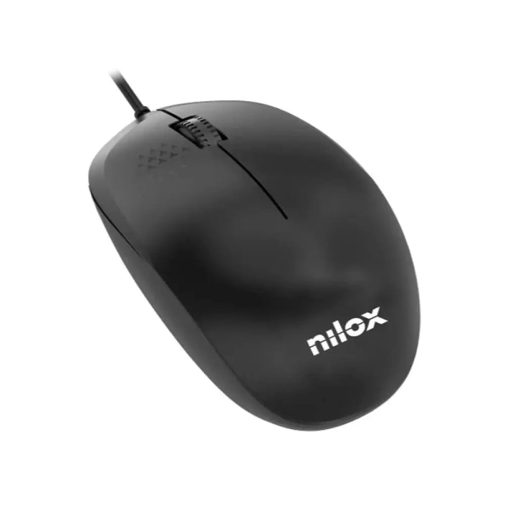Nilox Ratón MOUSB1012 1200 dpi USB - detalle