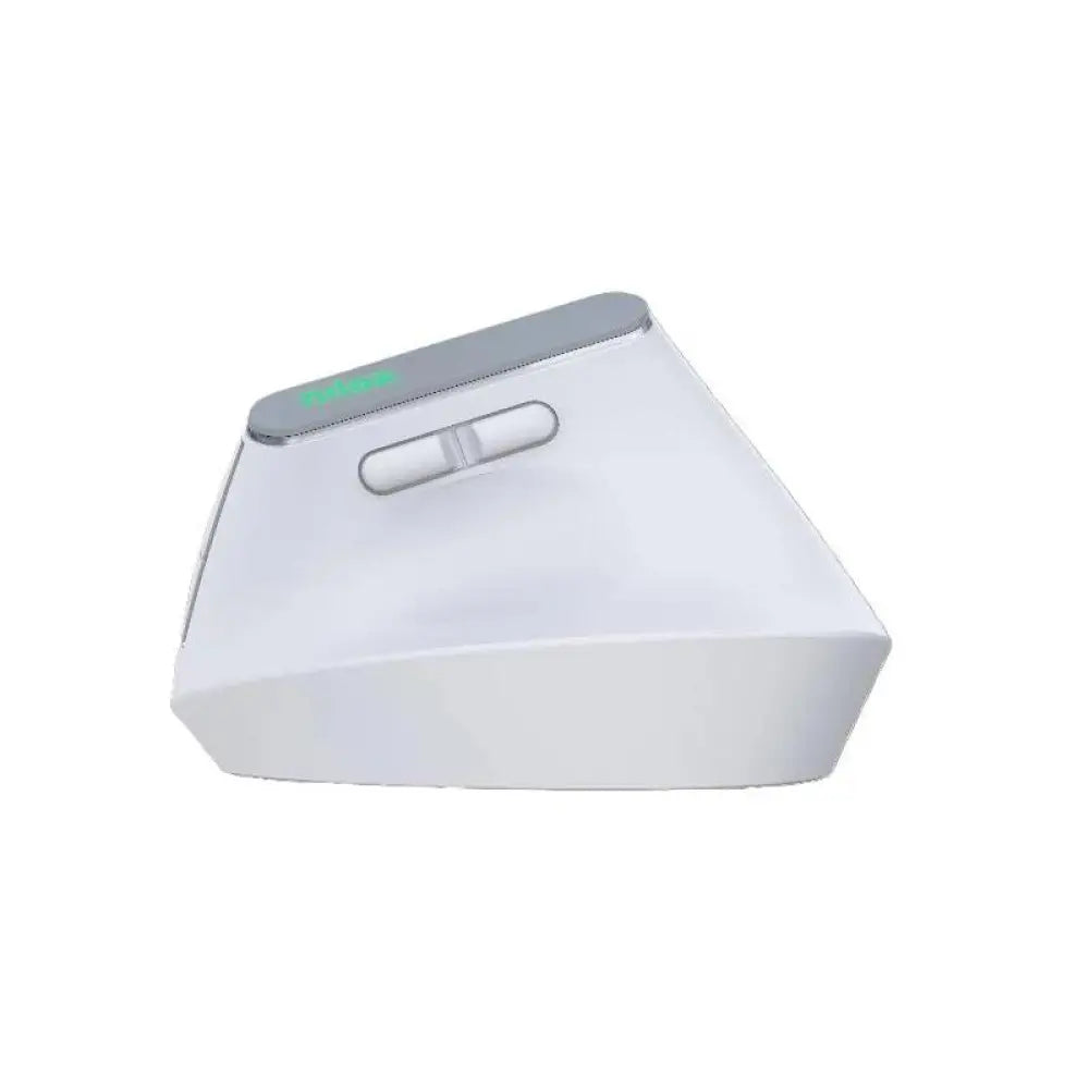 Ratón inalámbrico NILOX Wir Vertical con sensor de 1600 DPI en color blanco, diseño ergonómico y silencioso.