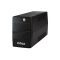 Sistema de respaldo de energía NILOX SAI Premium Line INT de 1200VA, UPS compacto y potente para protección de dispositivos electrónicos.