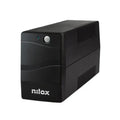 Sistema de respaldo de energía NILOX SAI Premium Line Int. 800 VA, UPS confiable para protección eléctrica.