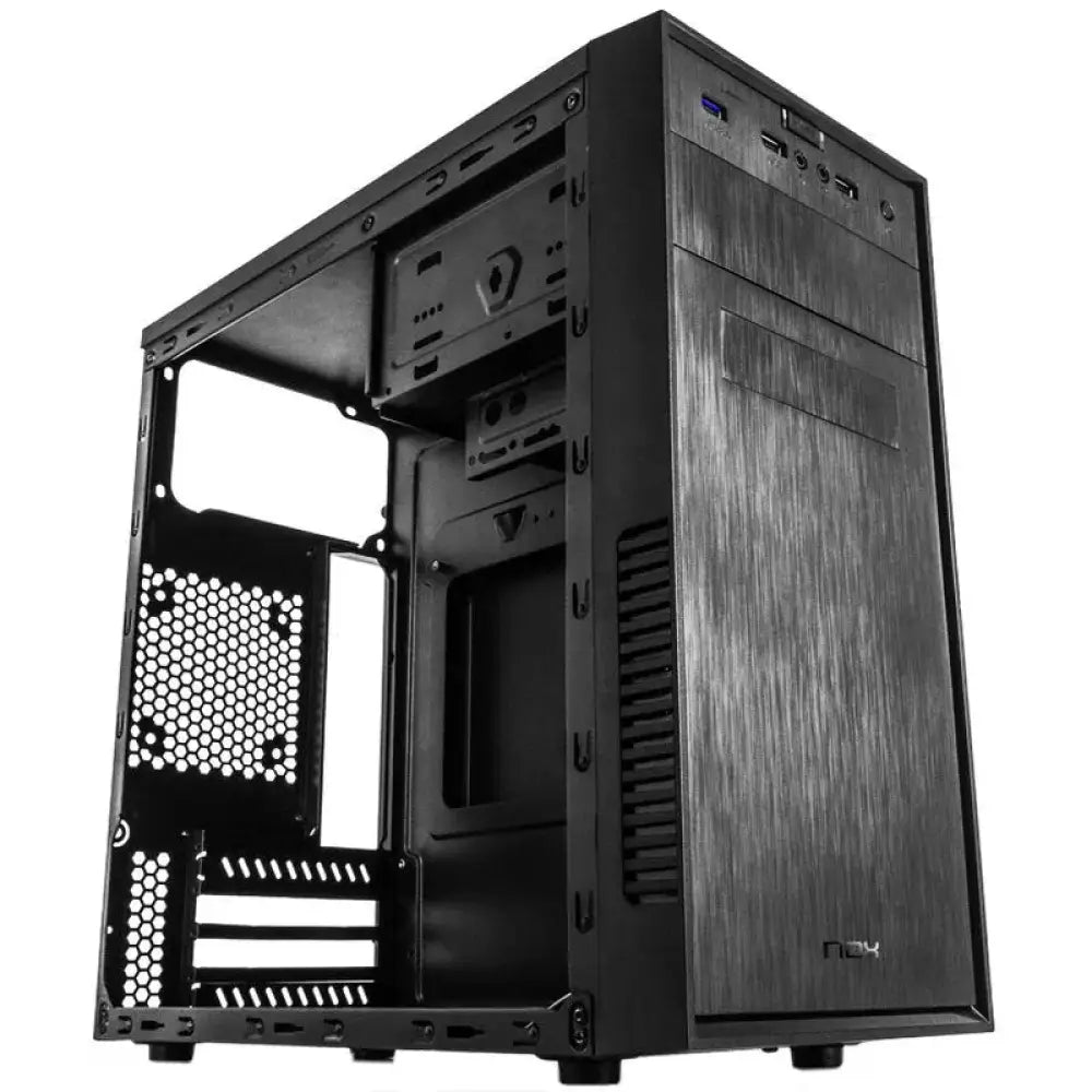 Nox Caja Micro ATX Forte USB3.0 Vent.12cm Negra - detalle