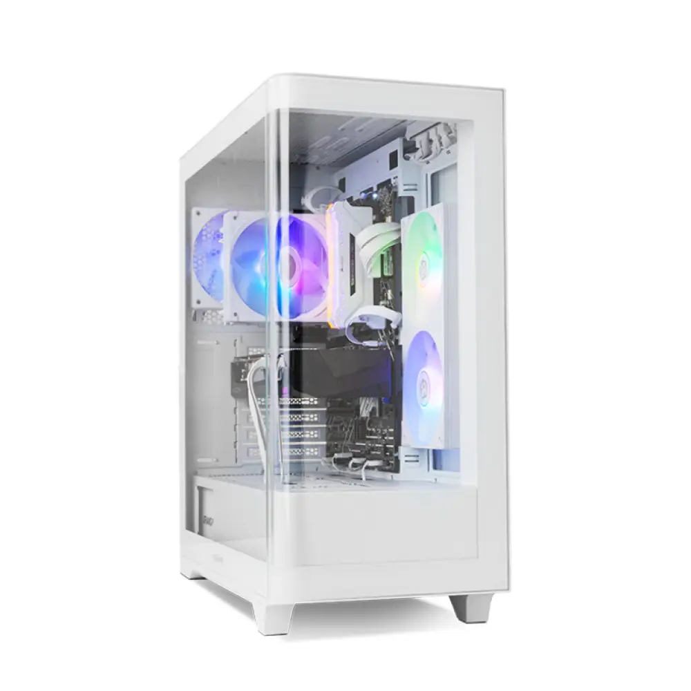 NOX Hummer ETHER Midi Tower Blanco
