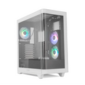 NOX Hummer ETHER Midi Tower Negro. Blanco