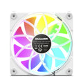 NOX Hummer NXHUMMERELINKWH sistema de refrigeración para ordenador Carcasa del ordenador Ventilador 12 cm Blanco 1 pieza