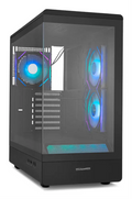 NOX Hummer NXHUMMERSIGNALBK carcasa de ordenador Midi Tower Negro