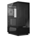Carcasa de ordenador NOX Hummer NXHUMMERVSNBK, chasis PC tipo midi tower compacto en color negro con puertos USB 3.0