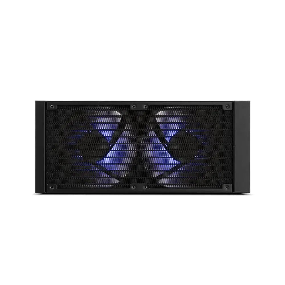 Refrigeración NOX HUMMER X-240 LCD en color negro, sistema de refrigeración con pantalla LCD para PCs.