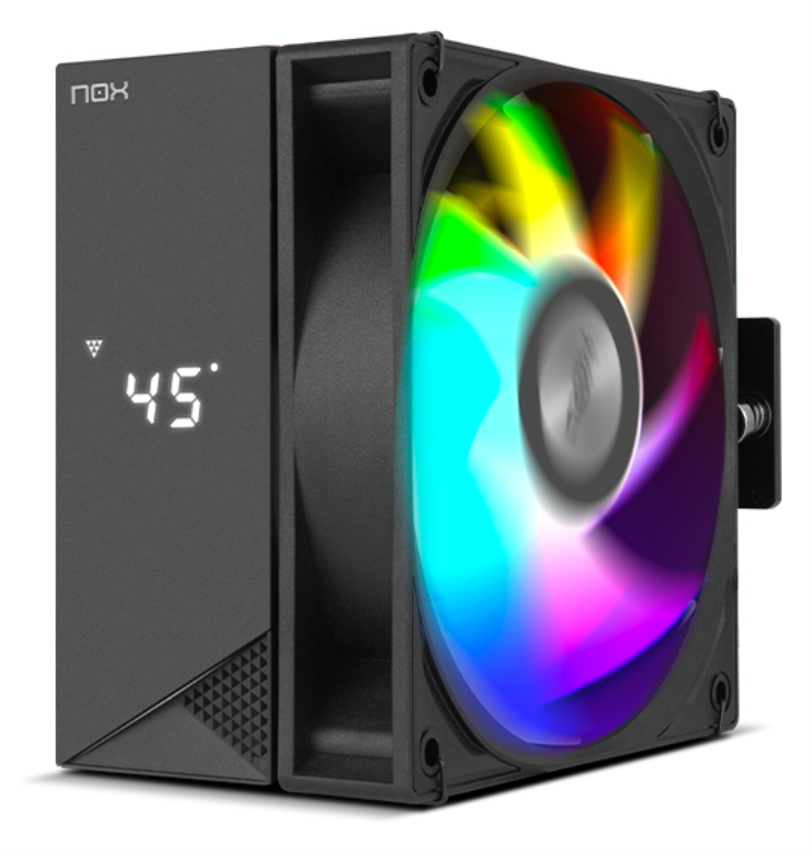 NOX REFRIGERACION HUMMER H-500 COOLER CPU ARGB DIGITAL INTEL/AMD - detalle