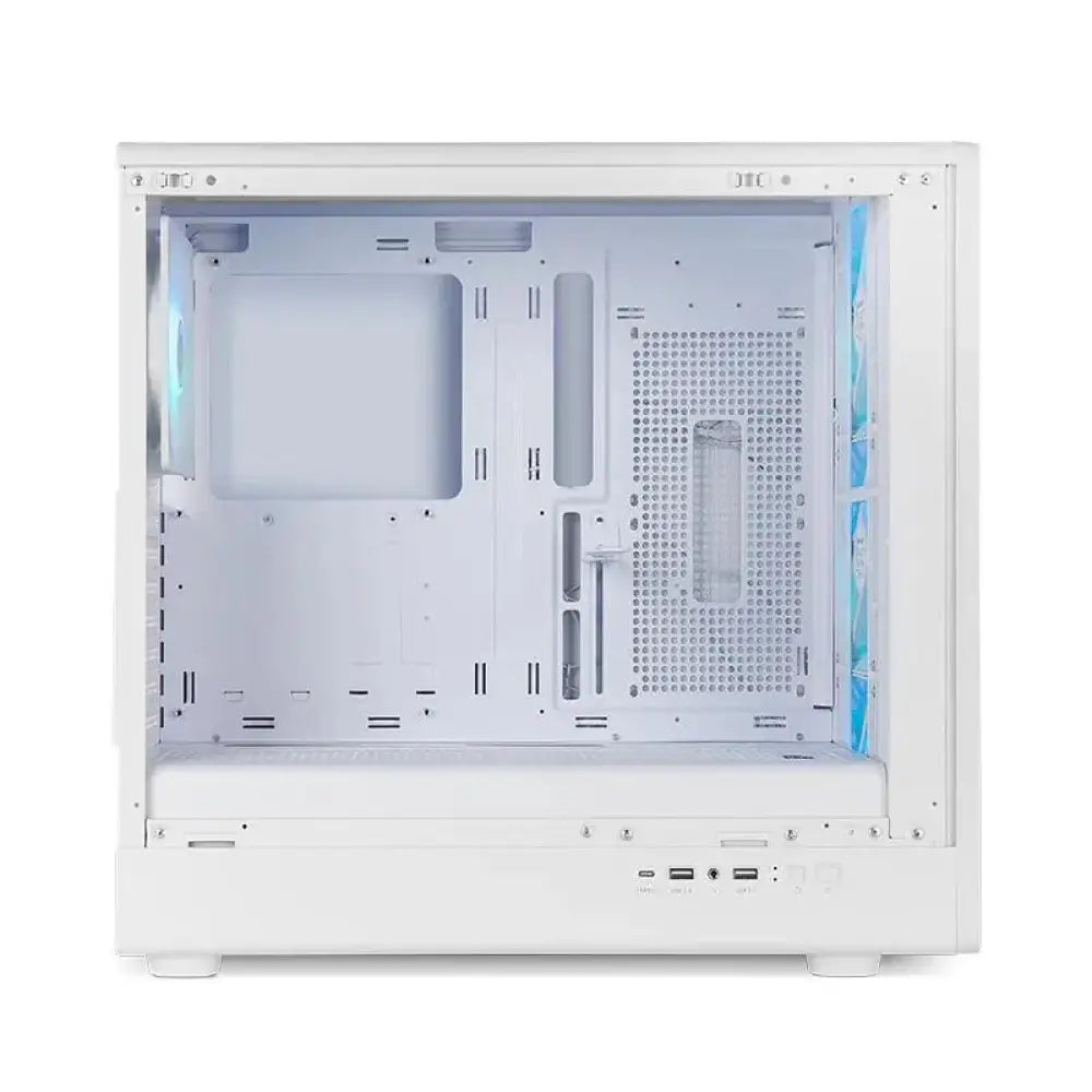 NOX Semitorre Hummer AERO Hyperflow ARGB Blanco - detalle