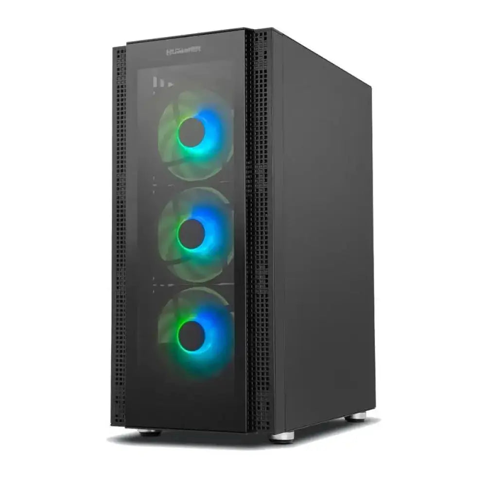 NOX Semitorre HUMMER AERO Hyperflow ARGB Negro - detalle