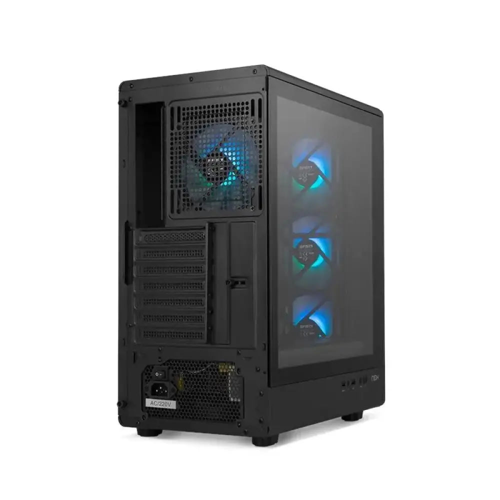NOX Semitorre INFINITY IOTA  ARGB Negro USB 3.0 - detalle