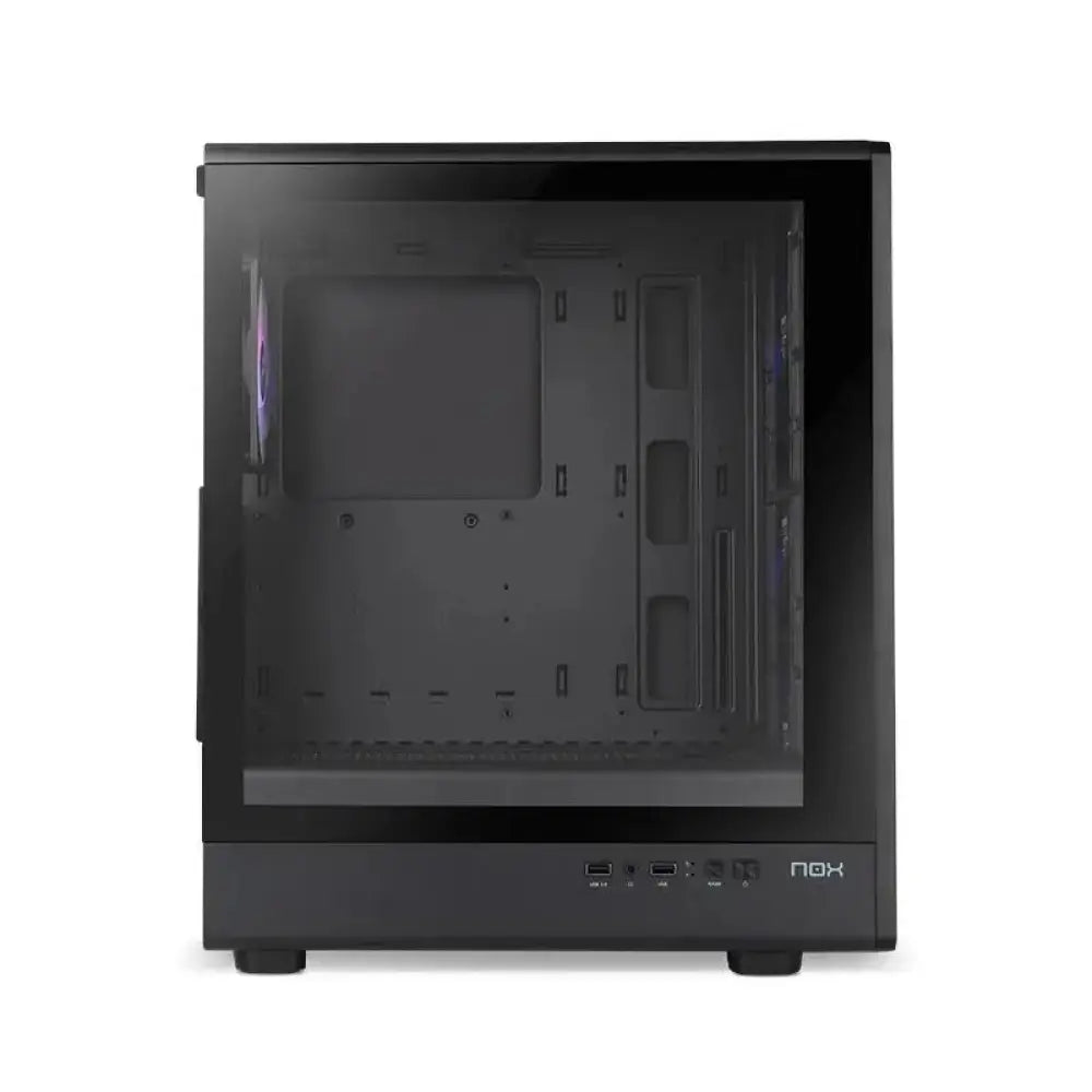 NOX Semitorre INFINITY IOTA  ARGB Negro USB 3.0 - detalle