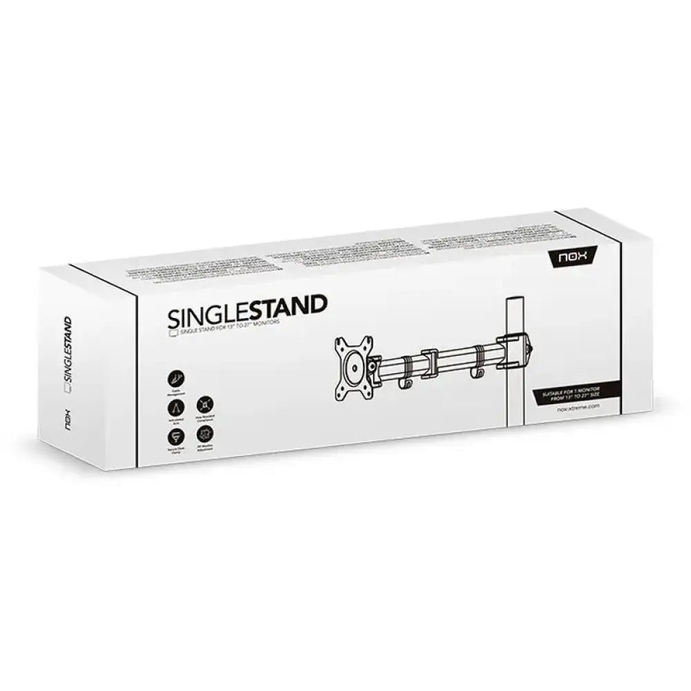 NOX  Soporte Monitor SINGLE 13"/27" VESA100X100 - detalle