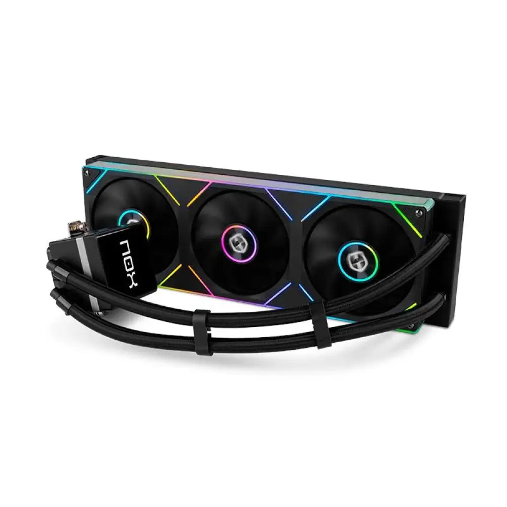 Nox Ventilador HUMMER M-360 LCD Kit RL Mag. ARGB N - detalle