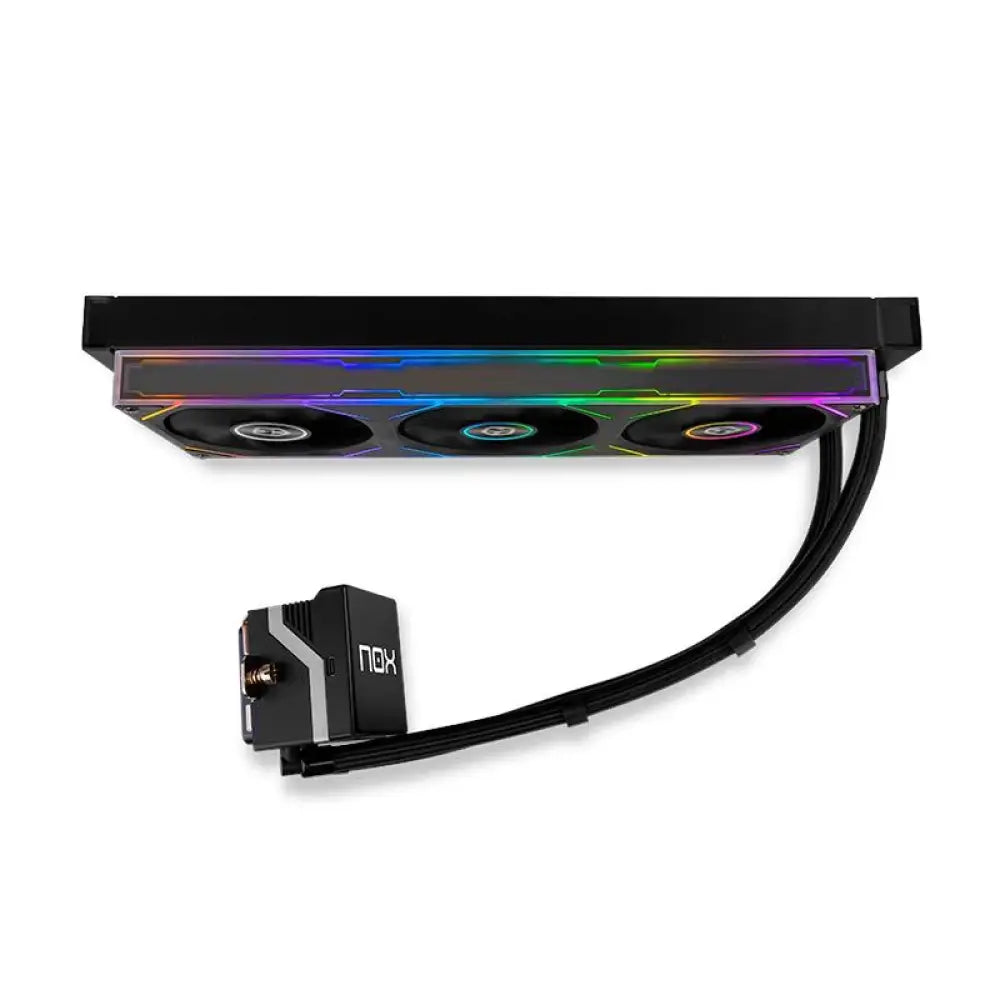 Nox Ventilador HUMMER M-360 LCD Kit RL Mag. ARGB N - detalle