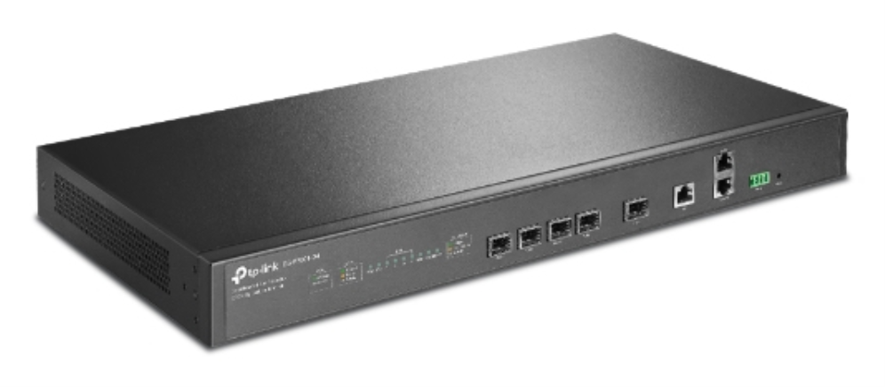 OLT GPON TP-LINK 4 PUERTOS 1 SFP+ 10GB 1 SFP GIGABIT RJ45 - detalle