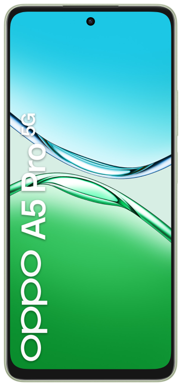 OPPO A5 Pro 5G 16.9 cm (6.67") SIM doble Android 15 USB Tipo C 8 GB 256 GB 5800 mAh Verde. Oliva