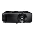 Proyector Optoma S336 con resolución SVGA, 4000 lúmenes, puertos VGA y HDMI, ideal para presentaciones y cine en casa.