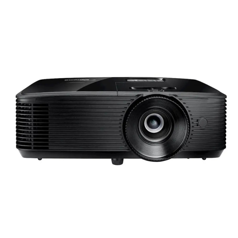 Proyector Optoma S336 con resolución SVGA, 4000 lúmenes, puertos VGA y HDMI, ideal para presentaciones y cine en casa.