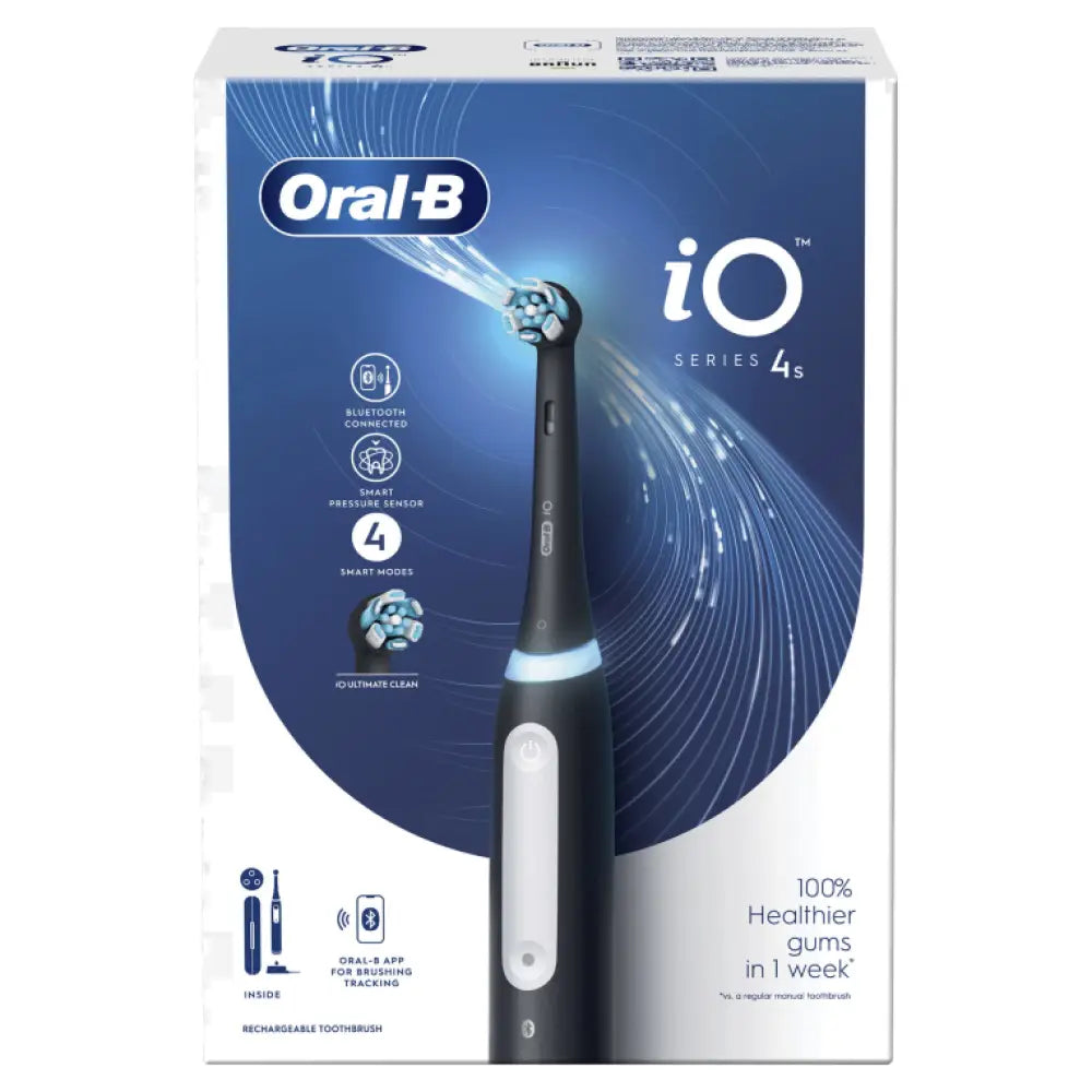 Oral-B iO 4S Adulto Cepillo dental vibratorio Negro - detalle