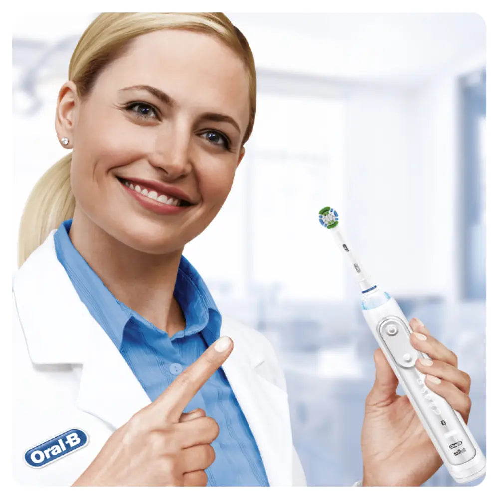Oral-B Precision Clean 80339350 cepillo de cabello 5 pieza(s) Azul. Blanco - detalle
